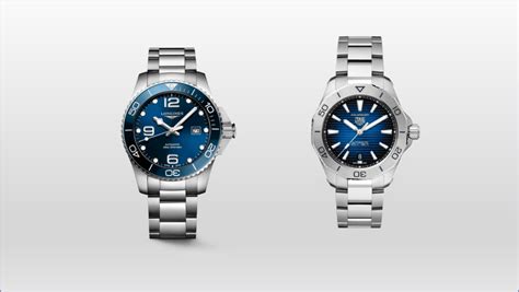 longines hydroconquest vs tag heuer aquaracer